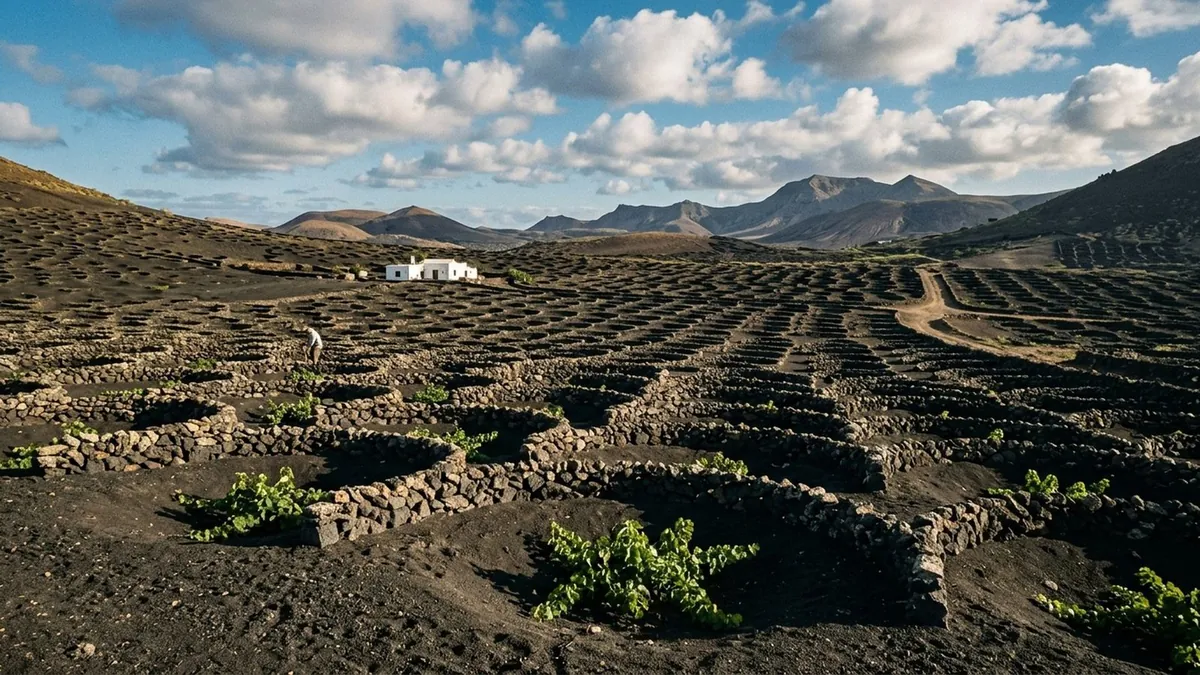 Vinedos volcanicos de La Geria, MONEA Royal Mónica en Lanzarote