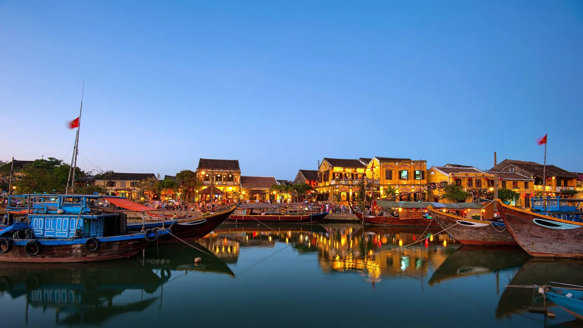 Río Thu Bồn al amanecer