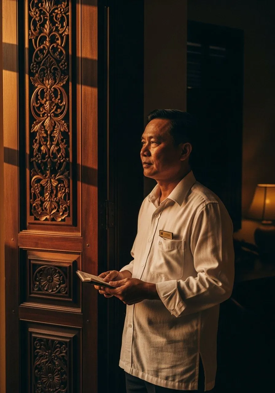Mr. Trần · Concierge Le Belhamy