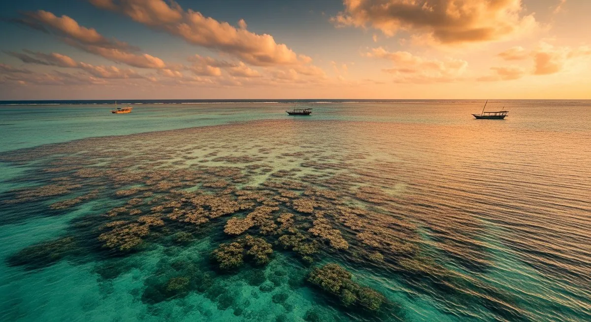 Arrecife Paje al amanecer