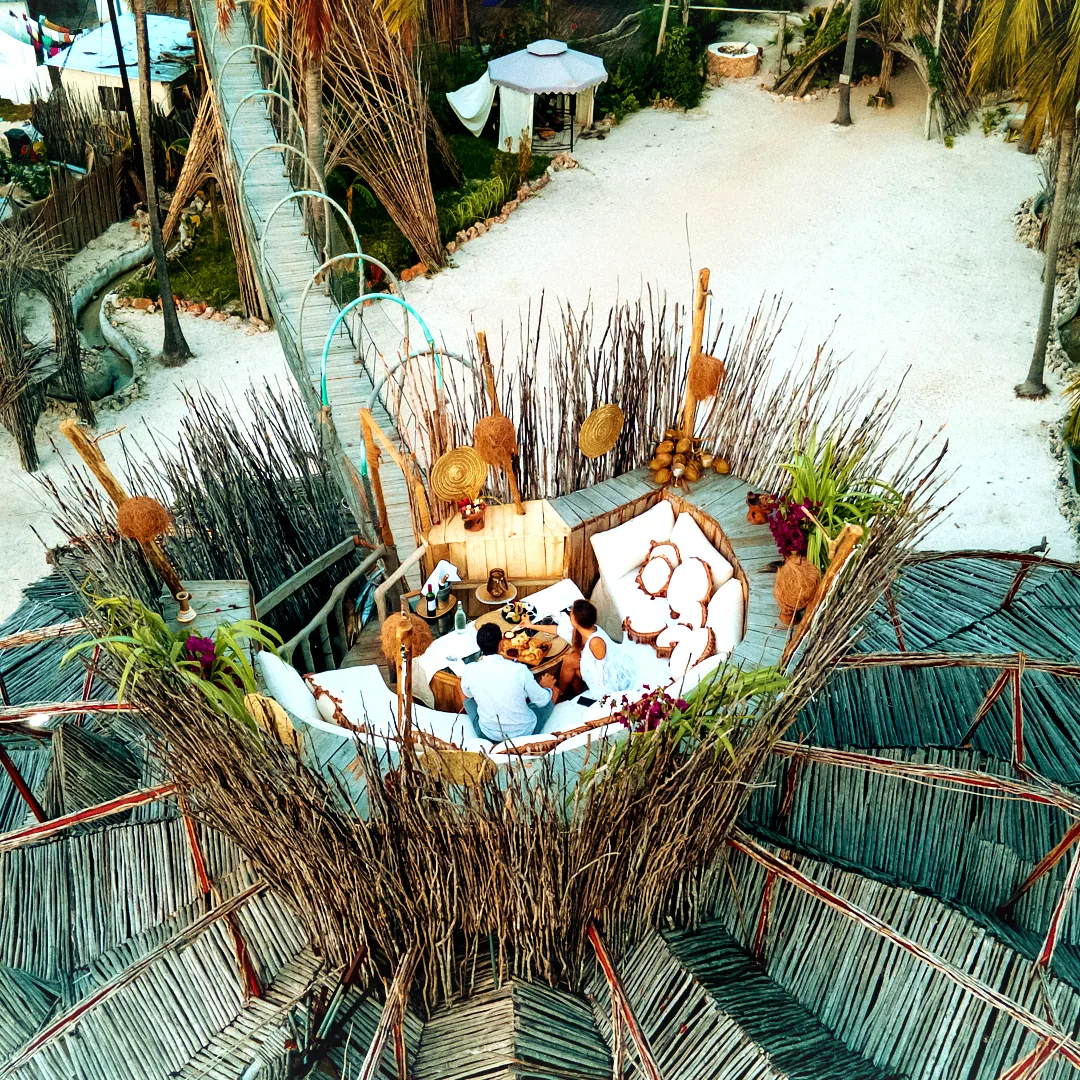 Restaurante del Nest — The Nest, Paje Beach