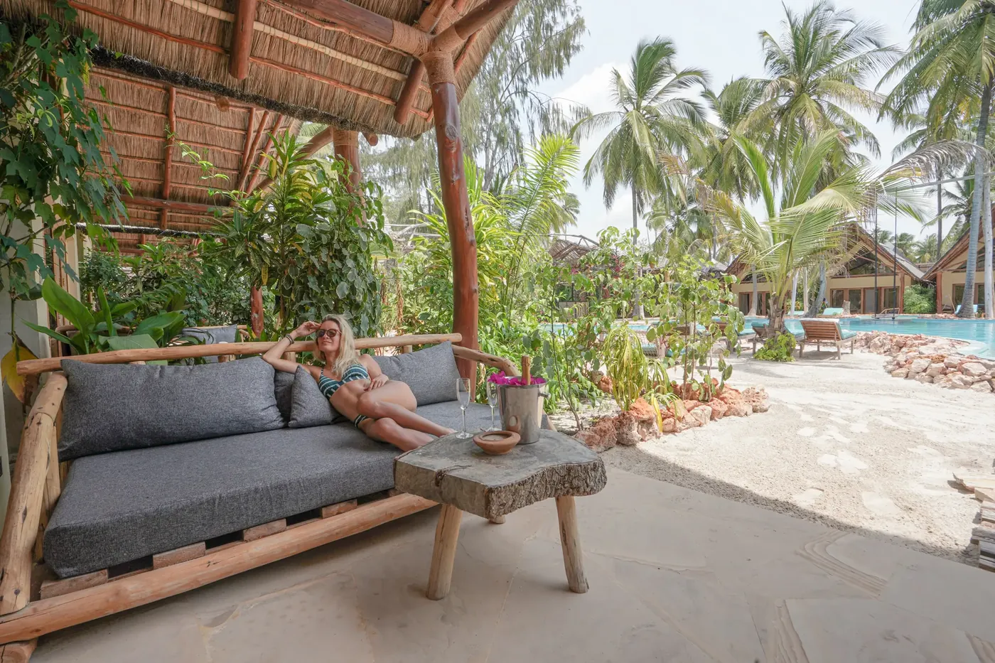 Tree House con piscina privada en MONEA The Nest, Paje Beach Zanzibar